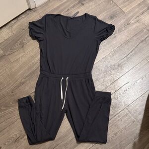 Women's Jumpsuit with Drawstring Waist